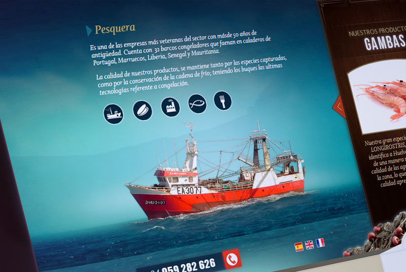 Diseño y desarrollo web de Martí Peix de Huelva