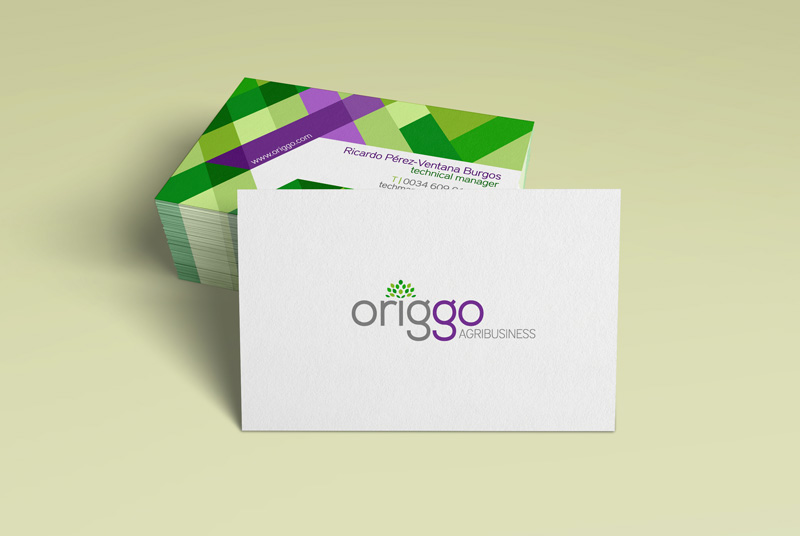 Diseño de identidad corporativa para Origgo Agribusiness